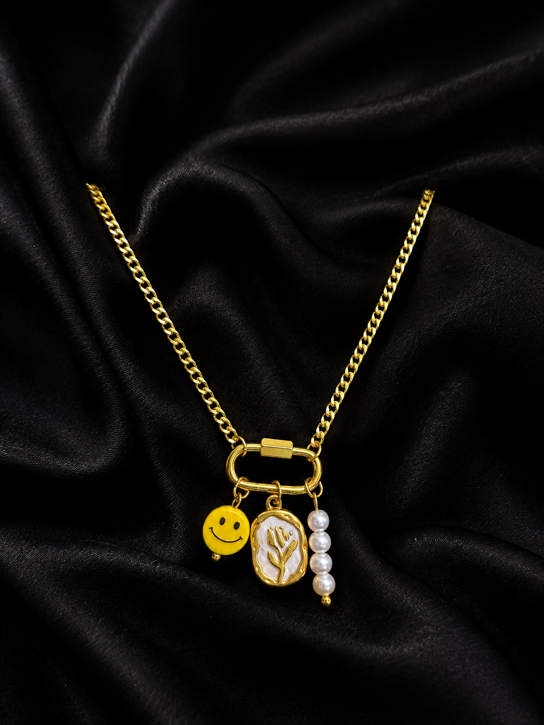 PRISA Multi-Charm Necklace