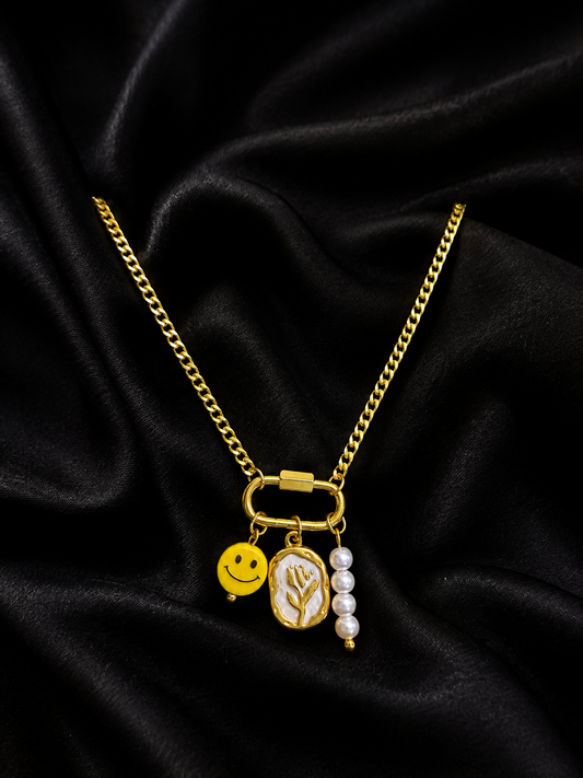 PRISA Multi-Charm Necklace