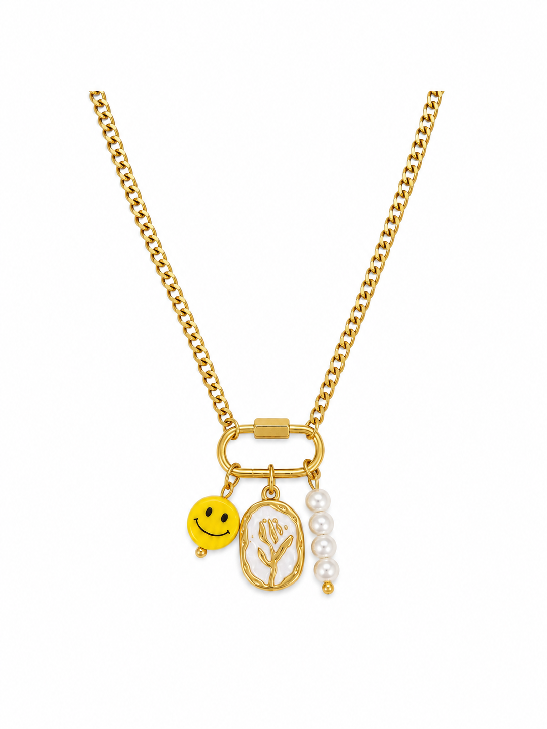 PRISA Multi-Charm Necklace