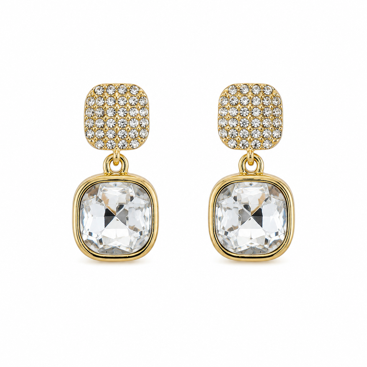 Crystal Luxe Drop Earrings